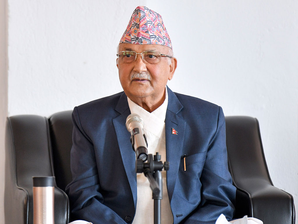 नेपाल आन्दोलनविरोधी  हुन पार्टीमा ठाउँछैन्–ओली