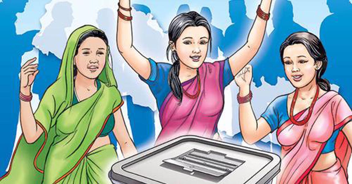 एक प्रमुख सहित सबै पालिकामा महिलाले गरे उम्मेदवारी दर्ता