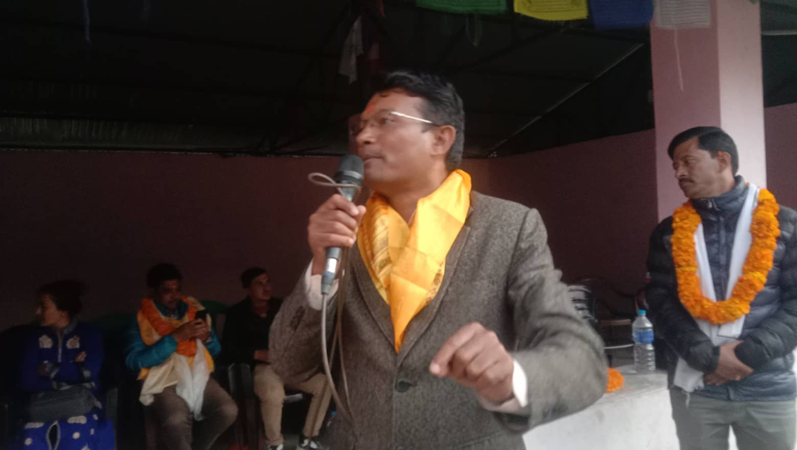 राजनीतिक बिचौलियाको धन्दा गर्ने एमालेबाट विकास सम्भव छैन् : पुर्व गृहराज्य मन्त्री श्रेष्ठ
