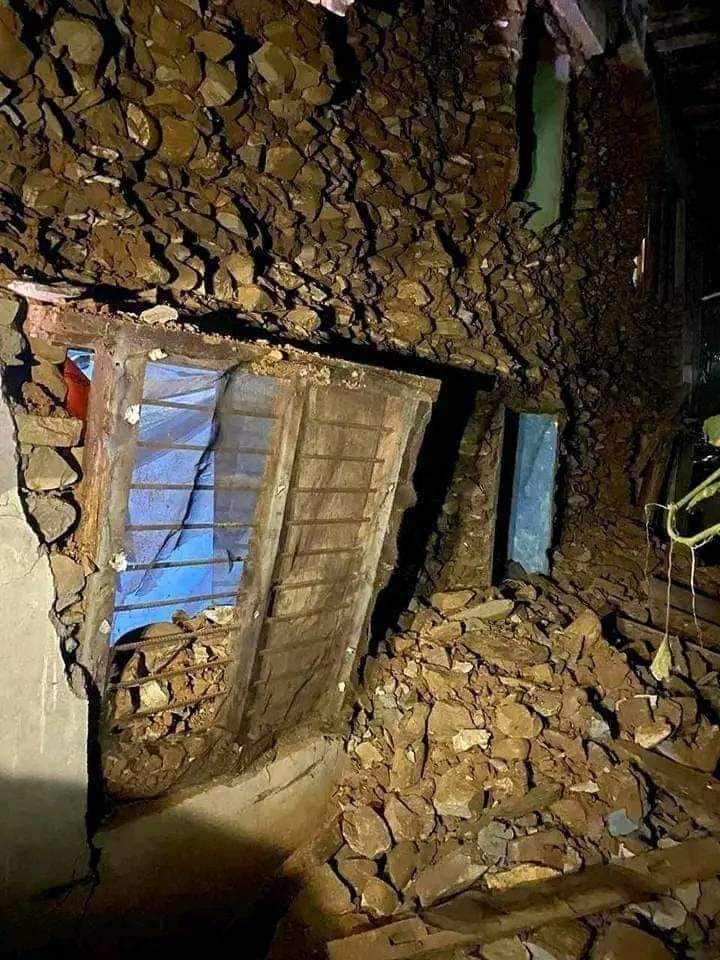 जाजरकोटमा भूकम्प : दुई जिल्लामा गरी ६५ जनाको मृत्यु