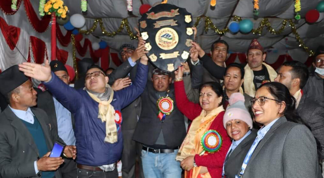 गोकुलगंगामा राष्ट्रपती रनिङ शिल्ड प्रतियोगिता सम्पन्न ः उपाधि शारदा मावि ठोसेले उचाल्यो