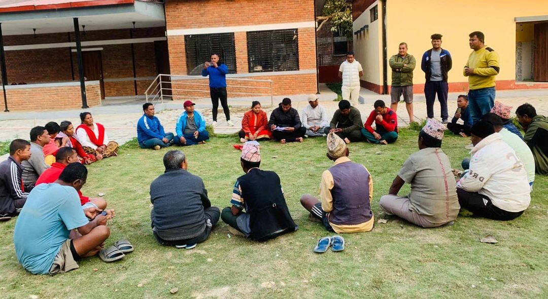 रामेछापमा माझी समुदायको परम्परागत जातीय संस्था मझेसाबा पुनर्गठन