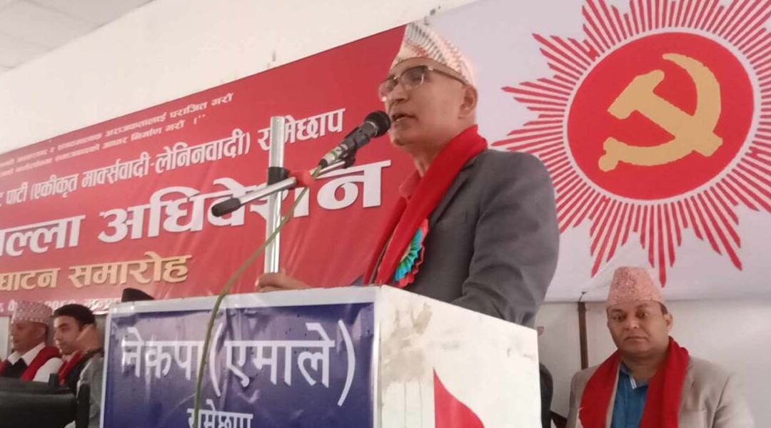 काँग्रेस एमालेको सरकार बन्दैन – एमाले नेता पौडेल 