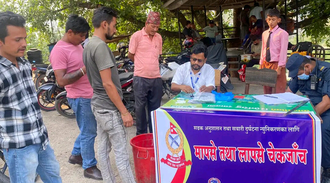 ३ जना सवारी चालक प्रहरी नियन्त्रणमा