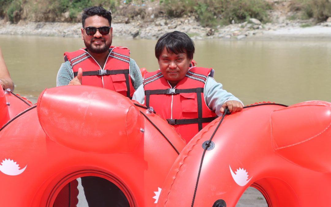 नेपालमै पहिलोपटक सुरु भयो रिभर ट्यूबिङ