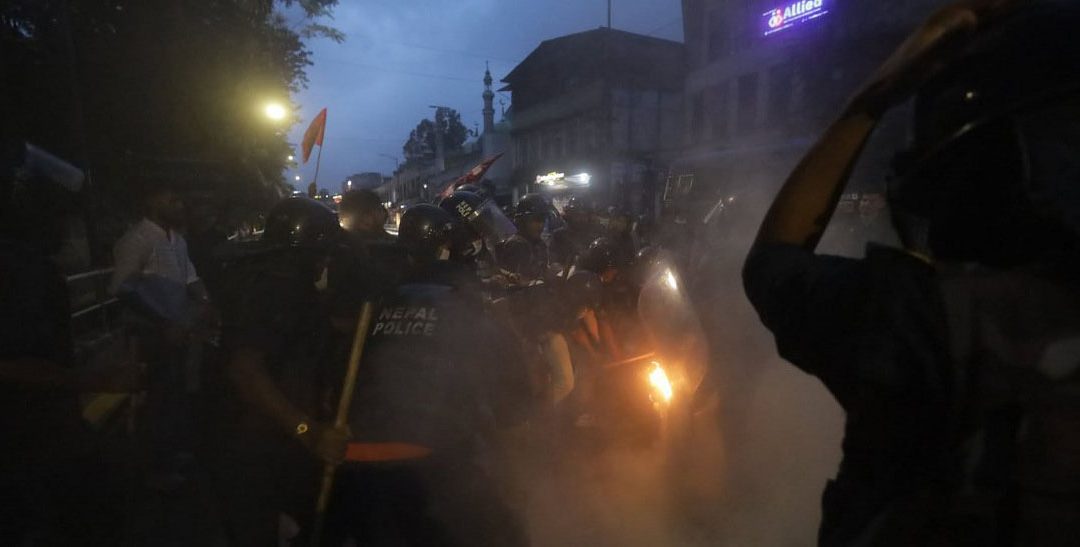 लिपुलेक सम्झौताविरुद्ध नेविसंघको मसाल जुलुस