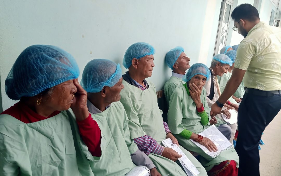 मन्थलीमा मोतियाबिन्दुको शल्यक्रिया शिविर, ६९ जना लाभान्वित