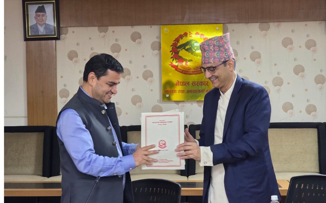 स्वास्थ्य सेवालाई परिणाममुखी बनाउन मन्त्री–सचिवबीच कार्यसम्पादन करार