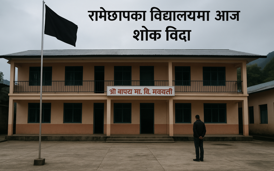 रामेछापका विद्यालयमा आज शोक विदा