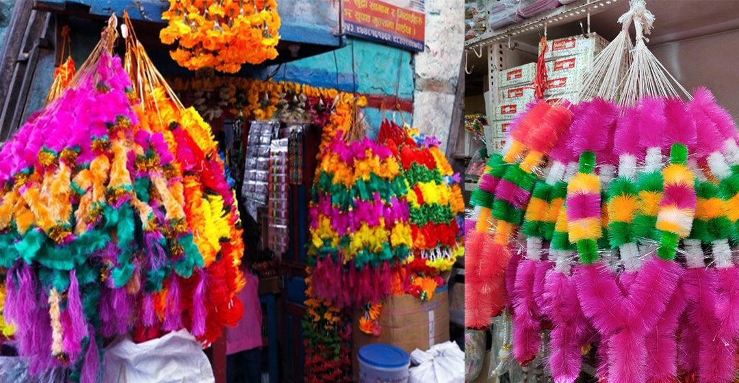 रामेछापमा प्लास्टिकको फूल र माला प्रतिबन्ध