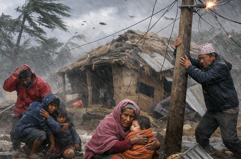 २ दिन  वर्षा, हिमपात र हावाहुरीको सम्भावना, सतर्कता अपनाउन आग्रह