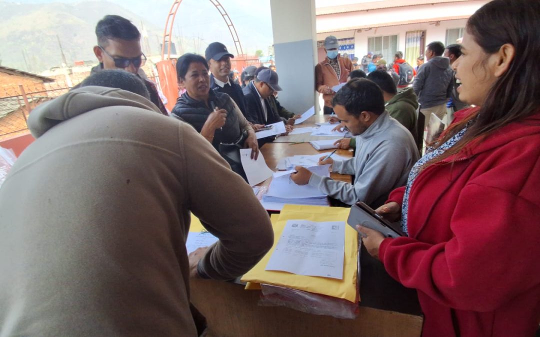 देउरालीमा दुर्घटनापछि नयाँ निर्वाचन सामग्री र कर्मचारी पठाइदैँ