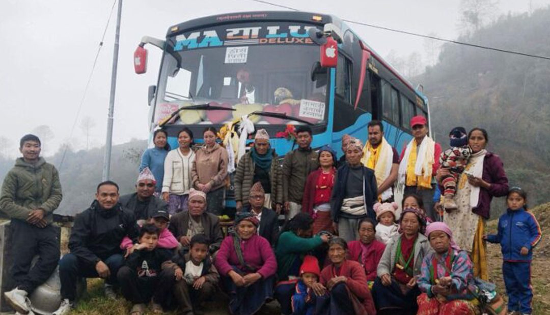 जनप्रतिनिधिको पहलमा उर्माखुसम्म बस सेवा, स्थानीयलाई ठुलो राहत