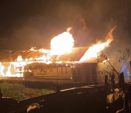 शिवालयमा आगलागी हुँदा १० लाखको क्षति