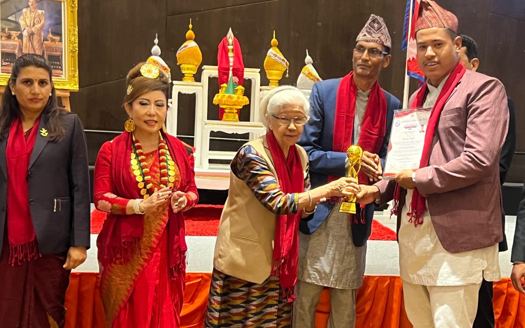 उत्कृष्ट युवा समाजसेवी पुरस्कार–२०२६  रामेछापका अनोजलाई