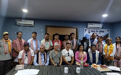 प्रेस युनियन रामेछापको अध्यक्षमा कुमार श्रेष्ठ