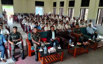 मन्थली माध्यमिक विद्यालयमा उत्प्रेरणामूलक कक्षा सञ्चालन